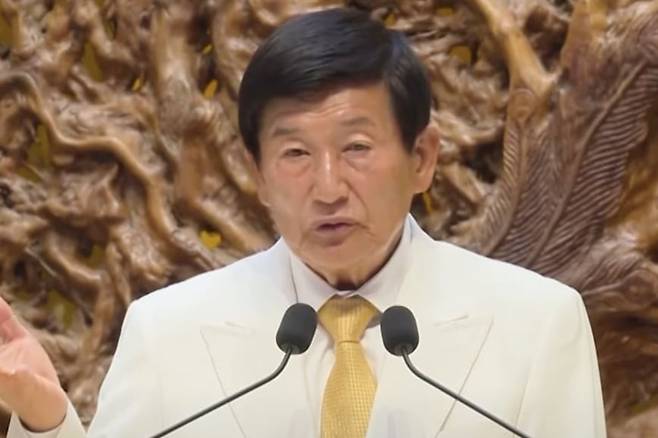 JMS 총재 정명석. /유튜브