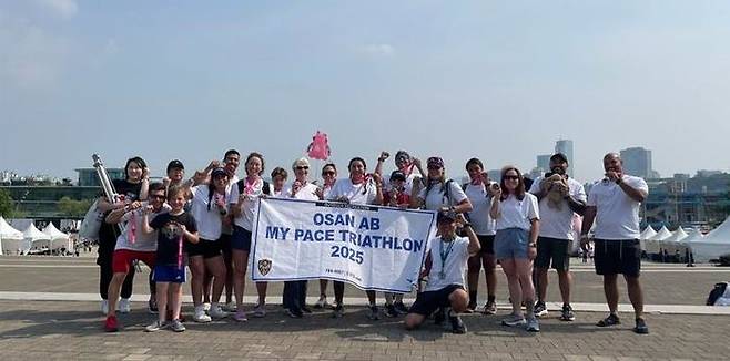 오산 공군기지 주한 미군 및 가족 참여.ⓒ서울시 제공