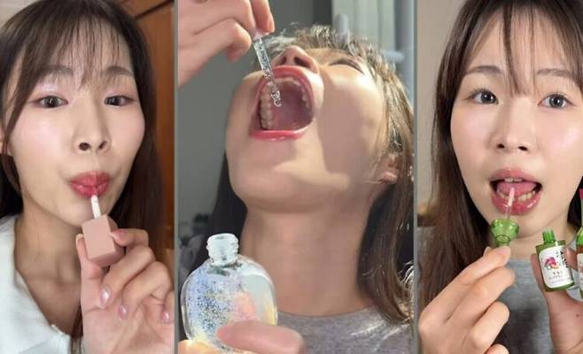 이른바 '화장품 먹방'으로 인기를 끌었던 대만의 뷰티 인플루언서가 갑작스럽게 숨졌다는 소식이 전해졌다./사진=인스타그램 'guava_beauty_'