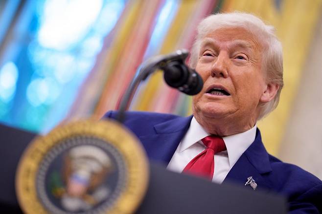 도널드 트럼프 미국 대통령/AFPBBNews=뉴스1