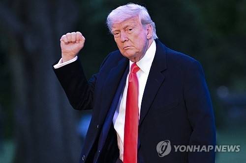 도널드 트럼프 미국 대통령. AP 연합뉴스