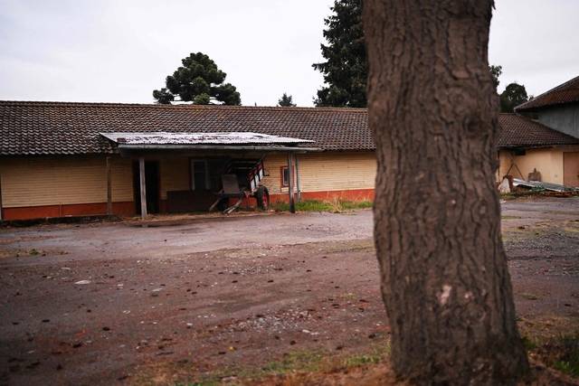 지난 4월 군부 정권 시절 반체제인사 고문 장소로 쓰인 칠레 비야바비에라의 모습. AFP 연합뉴스