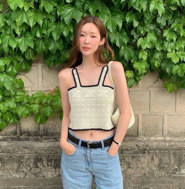 배우 차정원이 감각적인 여름 패션으로 '꾸안꾸'룩의 정석을 선보였다. / 차정원 인스타그램 캡처