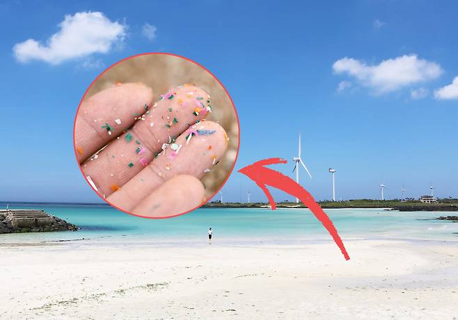 제주시의 한 해변.[제주관광공사 홈페이지 갈무리]