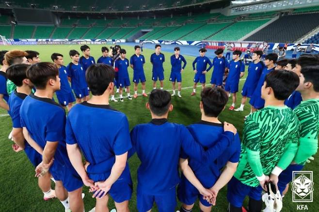 축구 대표팀. 대한축구협회 제공