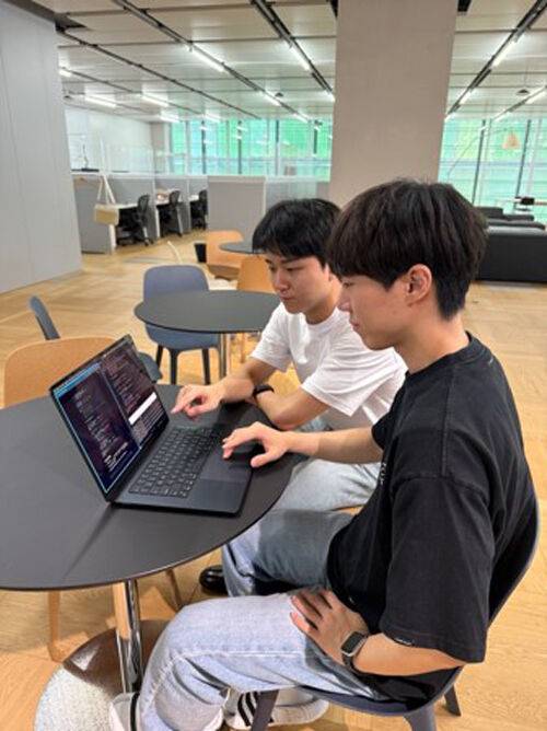 인공지능 조교 활용 모습