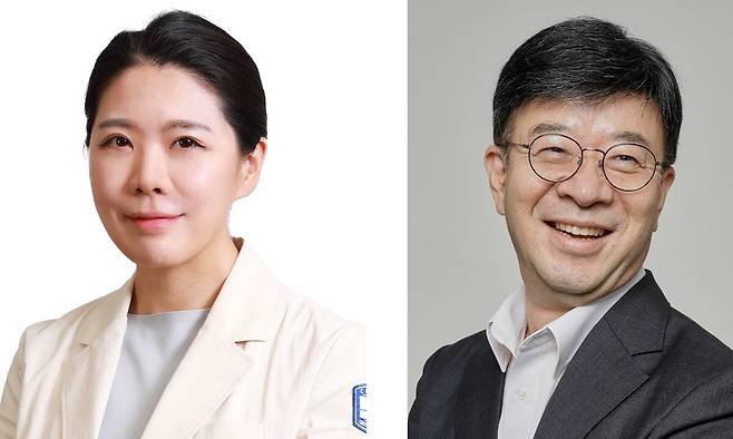 서울성모병원 가정의학과 신현영 교수(왼쪽)과 가톨릭의대 박병태 보건의료경영대학원 교수