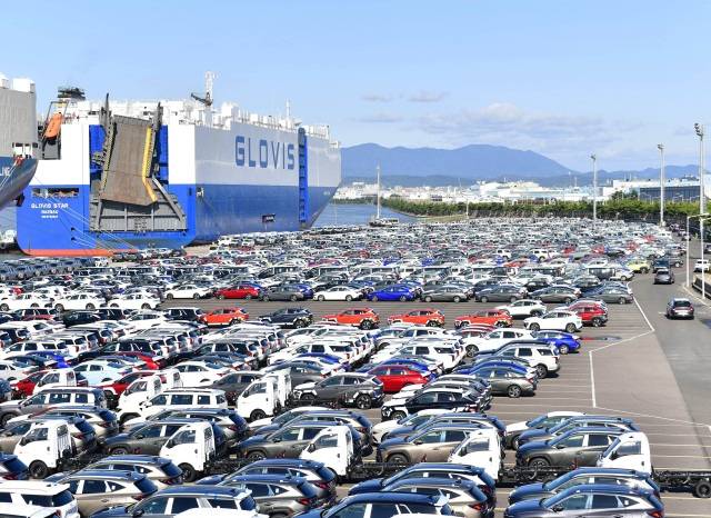 현대차 울산공장 선적부두 모습. 연합뉴스