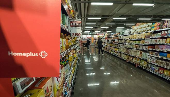 5일 홈플러스는 임대계약 해지를 통보한 점포 중 7곳과 임대료 조정 합의를 진행 중이라고 밝혔다. 사진은 서울시 강서구 홈플러스 강서점 내부 모습 ⓒ시사저널 최준필
