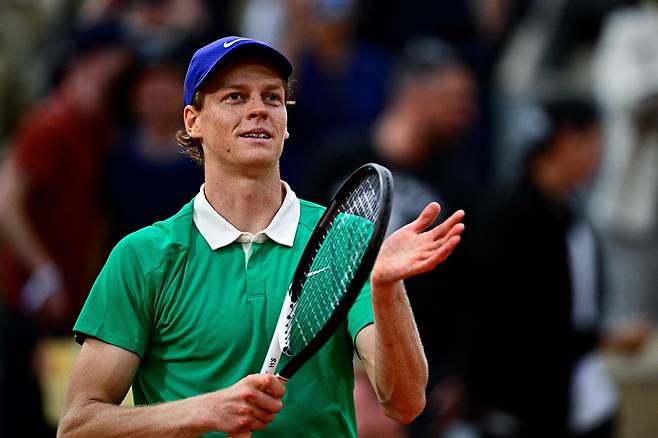 얀니크 신네르.  파리 | AFP연합뉴스