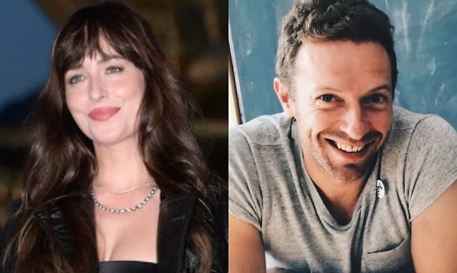 다코타 존슨 크리스 마틴