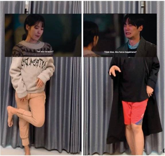 넷플릭스 드라마 ‘폭싹 속았수다’를 재가공한 숏폼. 인스타그램 @agorivalll 계정 캡처