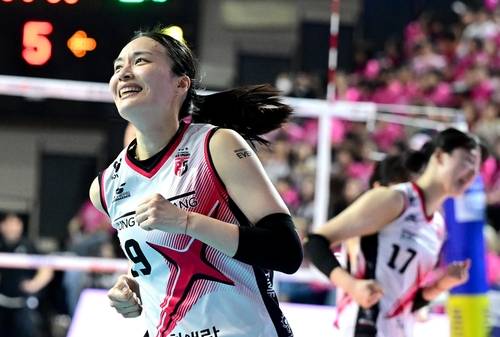 여자 프로배구 정관장에서 뛴 표승주 [한국배구연맹 제공. 재판매 및 DB 금지]