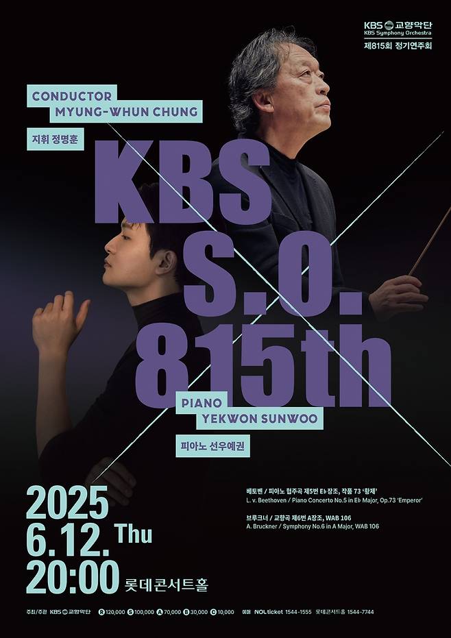 KBS교향악단 정기연주회 포스터 [KBS교향악단 제공. 재판매 및 DB 금지]