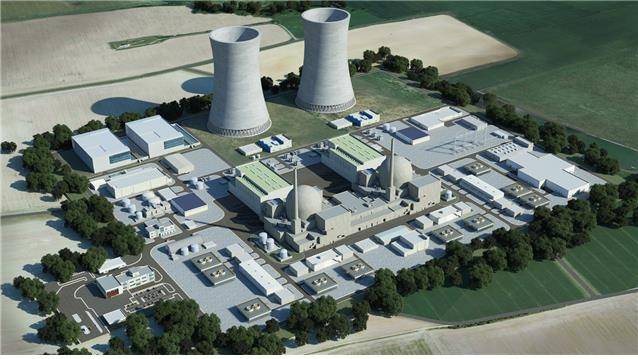 체코 두코바니 신규 원전 건설 조감도 [한국수력원자력 제공. 재판매 및 DB 금지]