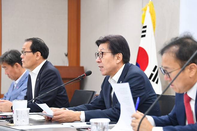 부산공약 국정과제화 보고회에서 발언하는 부산시장 [부산시 제공. 재판매 및 DB 금지]