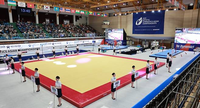 기계체조 아시아선수권대회 개막 [제천시의회 제공. 재판매 및 DB 금지]