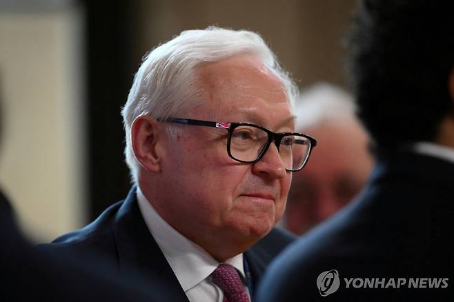 세르게이 랴브코프 러시아 외무차관 [로이터/풀 연합뉴스 자료사진. 재판매 및 DB 금지]