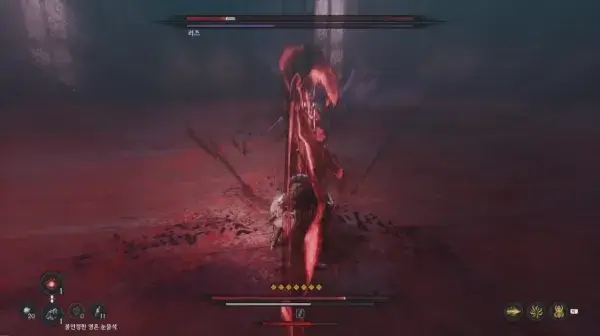 - 리즈를 상대할 때 가장 까다로운 순간이동 패턴