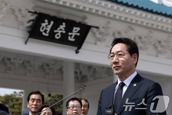 유정복 인천시장 / 뉴스1 ⓒ News1 이승배 기자