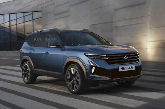 사진 : 르노 보레알 예상도 (출처=Kolesa.ru)