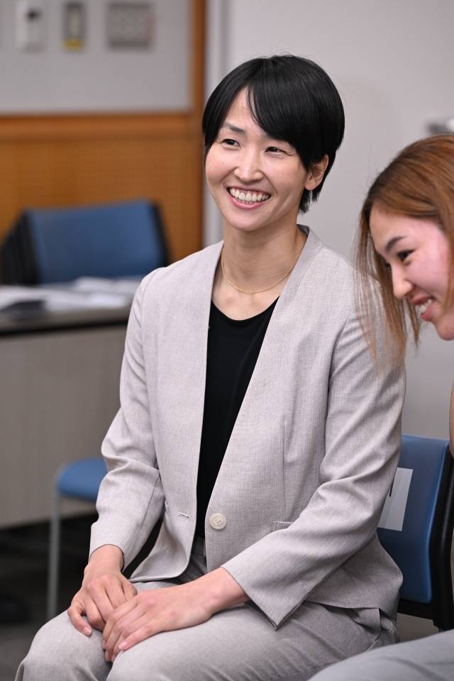 WKBL 2024-25시즌 부산 BNK 썸의 창단 첫 우승을 이끈 이이지마 사키가 전체 1순위로 뽑히며 WKBL 무대를 2년 연속 밟게 됐다. 사진=WKBL 제공