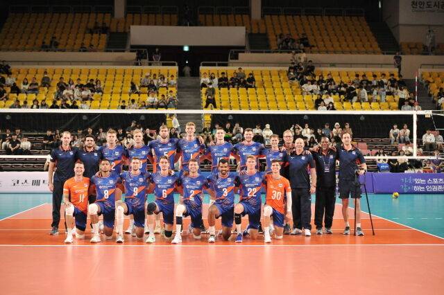 네덜란드 대표팀./대한배구협회