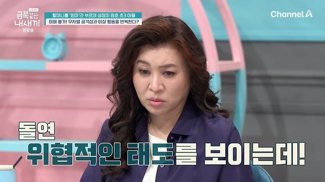 채널A ‘요즘 육아-금쪽같은 내새끼’ 캡처