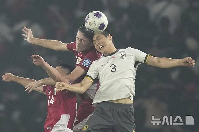 [자카르타=AP/뉴시스]중국, 월드컵 진출 좌절. 2025.06.05.