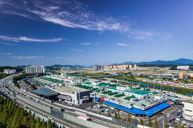구리농수산물도매시장 전경. (사진=구리농수산물공사 제공) photo@newsis.com *재판매 및 DB 금지