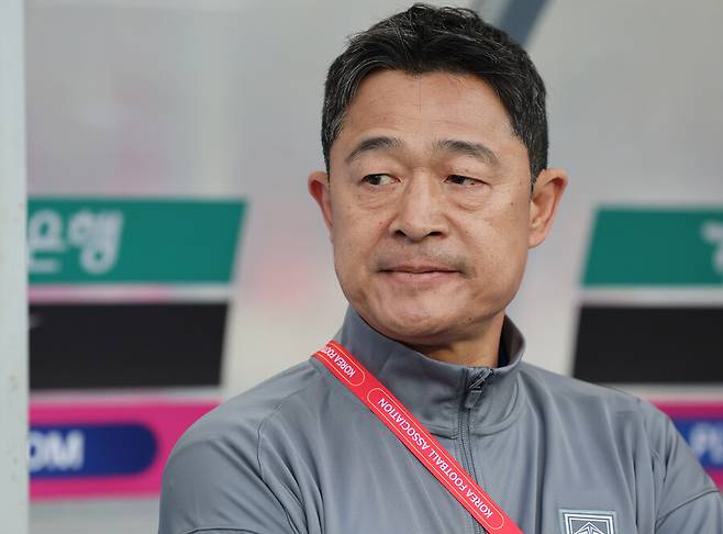 ▲ 5일 오후 용인 미르스타디움에서 대한민국 22세 이하(U-22) 대표팀과 호주 U-22 대표팀의 친선경기가 열렸다. 이민성호의 데뷔전으로 치러진 이날 양팀은 득점없이 무승부로 마쳤다. ⓒ 연합뉴스