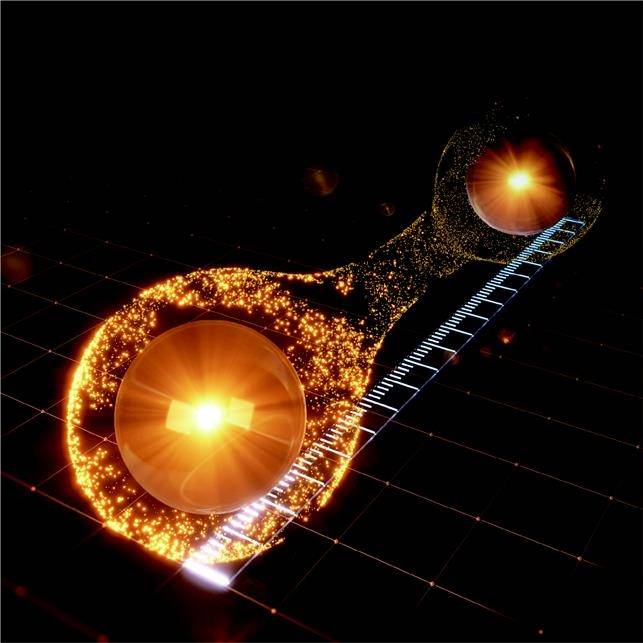 양자거리 측정 개념도 [김근수 연세대 교수 제공. 재판매 및 DB 금지]