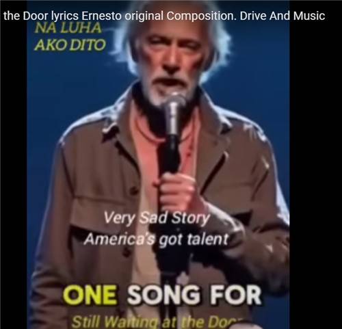 목수 어네스토 AGT 바이럴  54세 목수인 어네스토라는 인물이 장기자랑 프로그램에 출연해 노래 부르는 모습. [유튜브 화면 캡처]