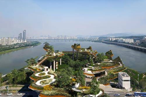 토머스 헤더윅의 노들 글로벌 예술섬 설계안 '소리풍경' [서울시 제공. 재판매 및 DB 금지]