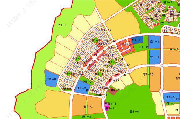 1-1생 주1-3 주차용지. 사진=LH 세종본부 제공.