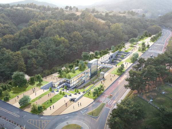 세계유산방문자센터 조감도.