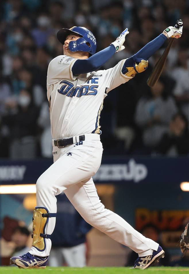 NC다이노스에서 SSG랜더스로 트레이드 되는 베테랑 외야수 김성욱. 사진=뉴시스