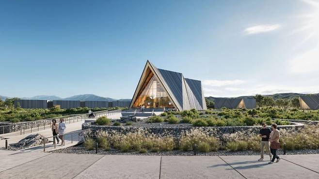 오클로가 개발 중인 초소형 원자력발전소인 오로라(Aurora) 원전의 구상도. 오클로 홈페이지