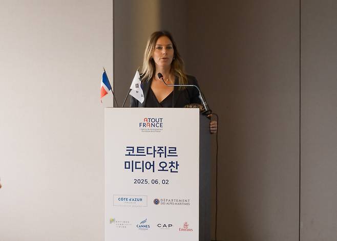 샤를로트 세주도 칸 관광안내사무소 해외 레저 영업 담당 / 사진=프랑스 관광청