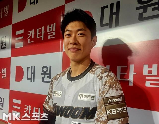 6일 고척 LG전이 끝나고 만난 송성문. 사진(고척 서울)=이한주 기자