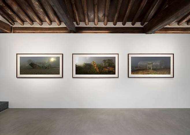 국제갤러리 한옥 '아득한 오늘' 전시 전경. 사진=국제갤러리 제공. *재판매 및 DB 금지