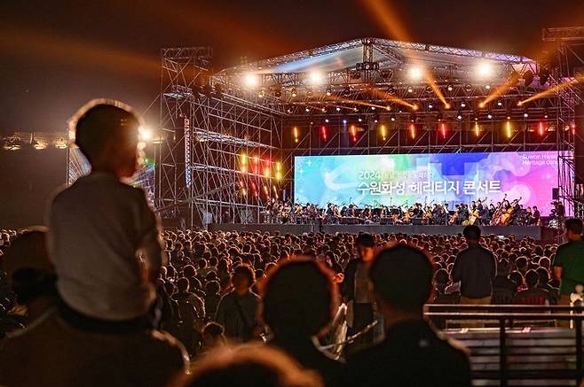 [수원=뉴시스] 2024 수원화성 헤리티지 콘서트. (사진=수원시 제공) 2025.06.04. photo@newsis.com *재판매 및 DB 금지