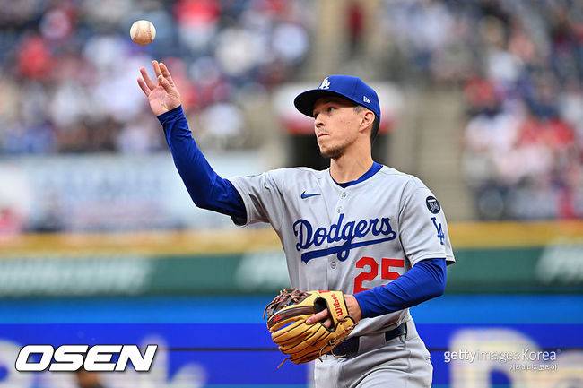 [사진] LA 다저스 토미 에드먼. ⓒGettyimages(무단전재 및 재배포 금지)