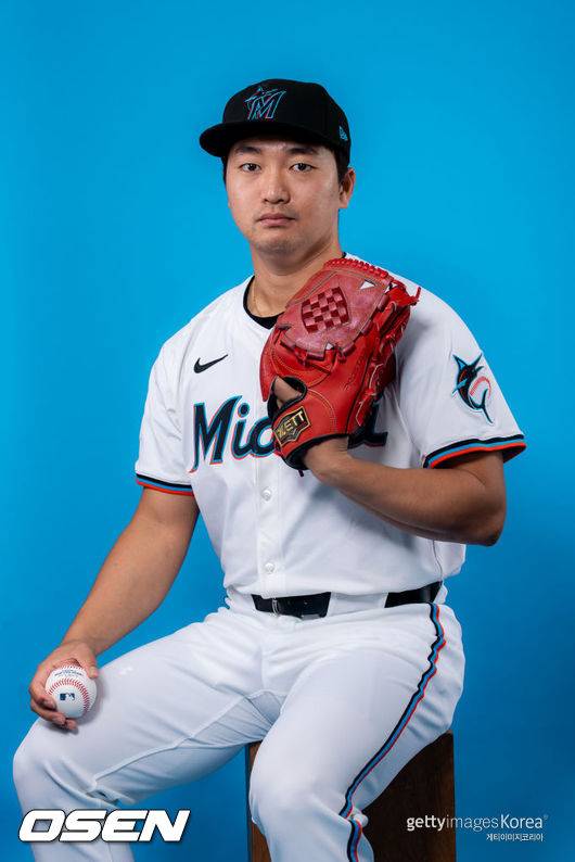 [사진] 마이애미 고우석. ⓒGettyimages(무단전재 및 재배포 금지)