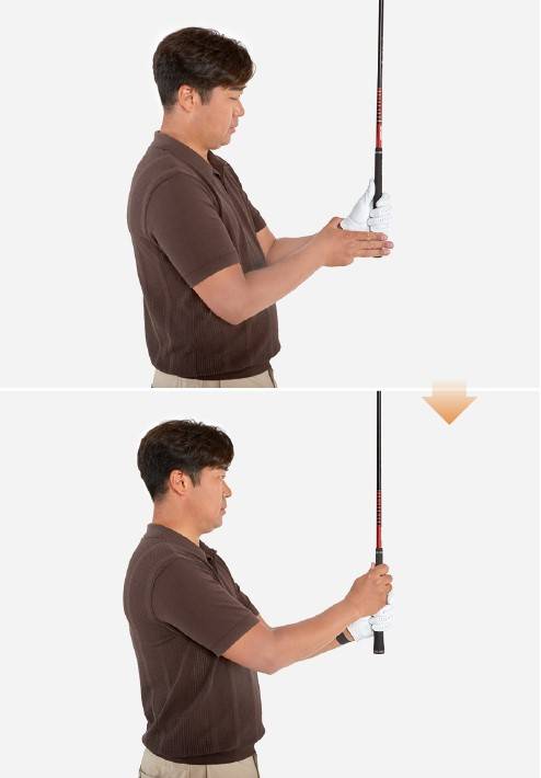 짧게 잡으면 자신감도, 정타율도 높아진다.