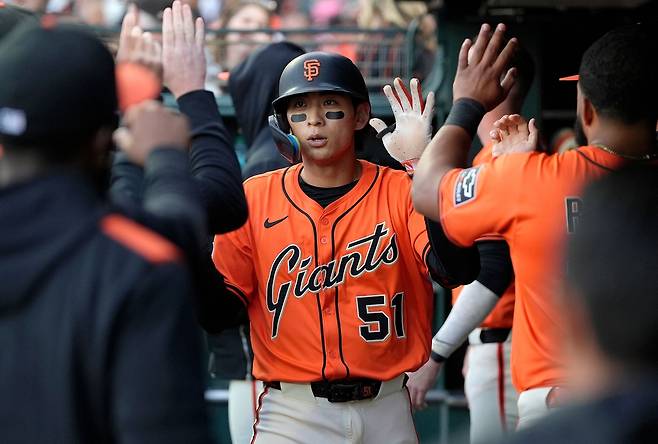 이정후.  샌프란시스코 | AFP연합뉴스