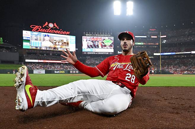 ▲ 세인트루이스 놀란 아레나도. ⓒ연합뉴스