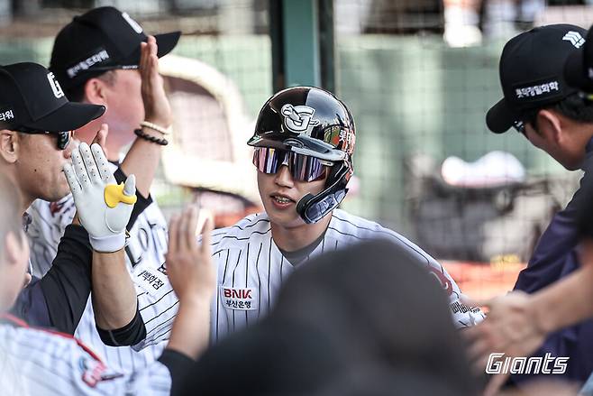 ▲ 전민재 ⓒ롯데 자이언츠