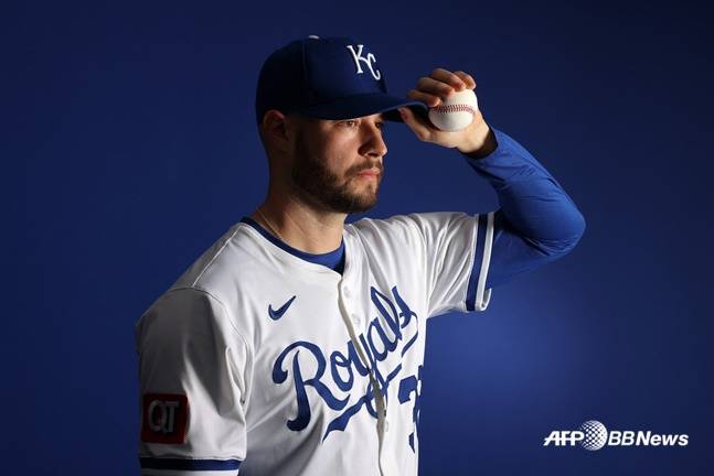 캔자스시티 유니폼을 입은 토마스 해치. /AFPBBNews=뉴스1