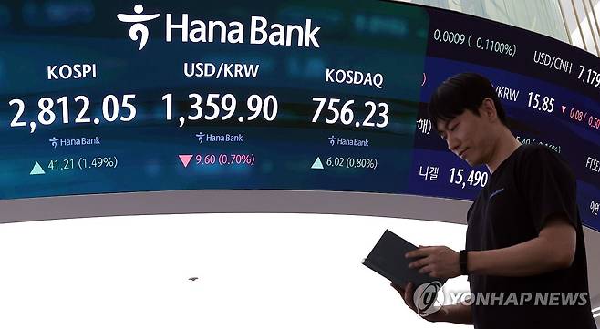 코스피ㆍ코스닥 상승 마감 (서울=연합뉴스)